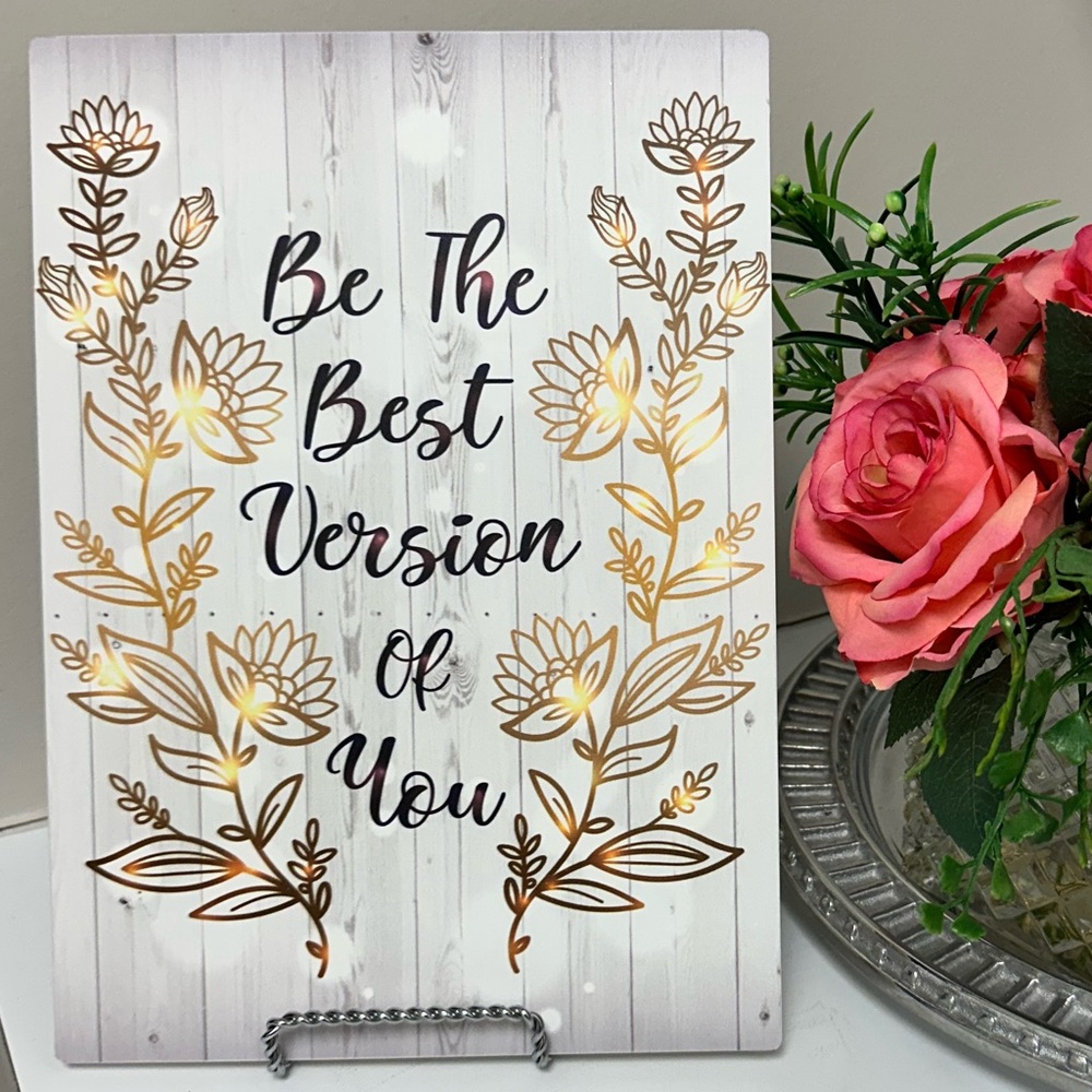 🪷Farmhouse chic meets inspirational mantra! Perfect for kitchen, locker, or dorm